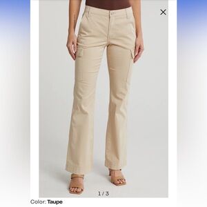 Joe’s‎ Bootcut Cargo Pants Size 28 Taupe High-waisted